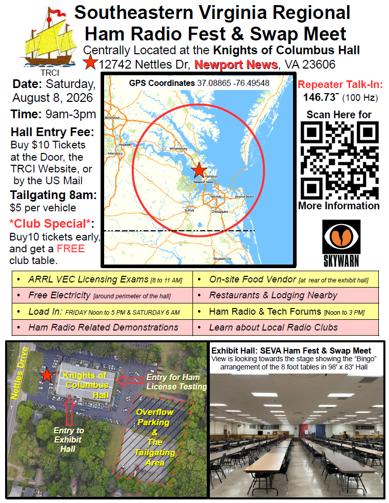 HAMFEST FLYER AUG 8, 2026