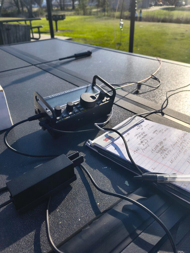 Portable operations in conjunction with the  Virginia QSO Party (VAQP) at Gosnold's Hope Park